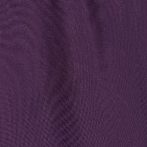 Aurora Formals Strapless Drop Waist Ruched Bodice Beaded Dress Gown Purple Fairy - Picture 7 of 8